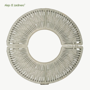 aro protector premium en tono  beige grisáceo