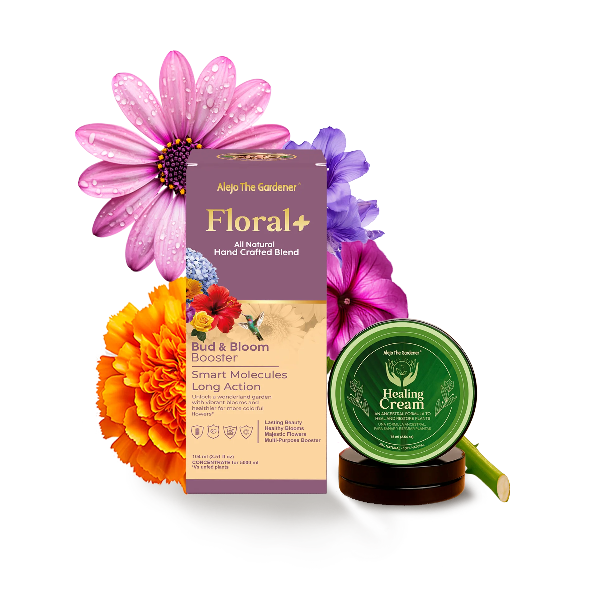 combo floración – floral+ | healing cream