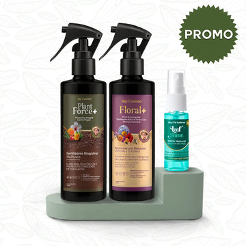 ¡Combo x3! Concentrado Plant Force+ Floral+ Leaf Shine Gratis